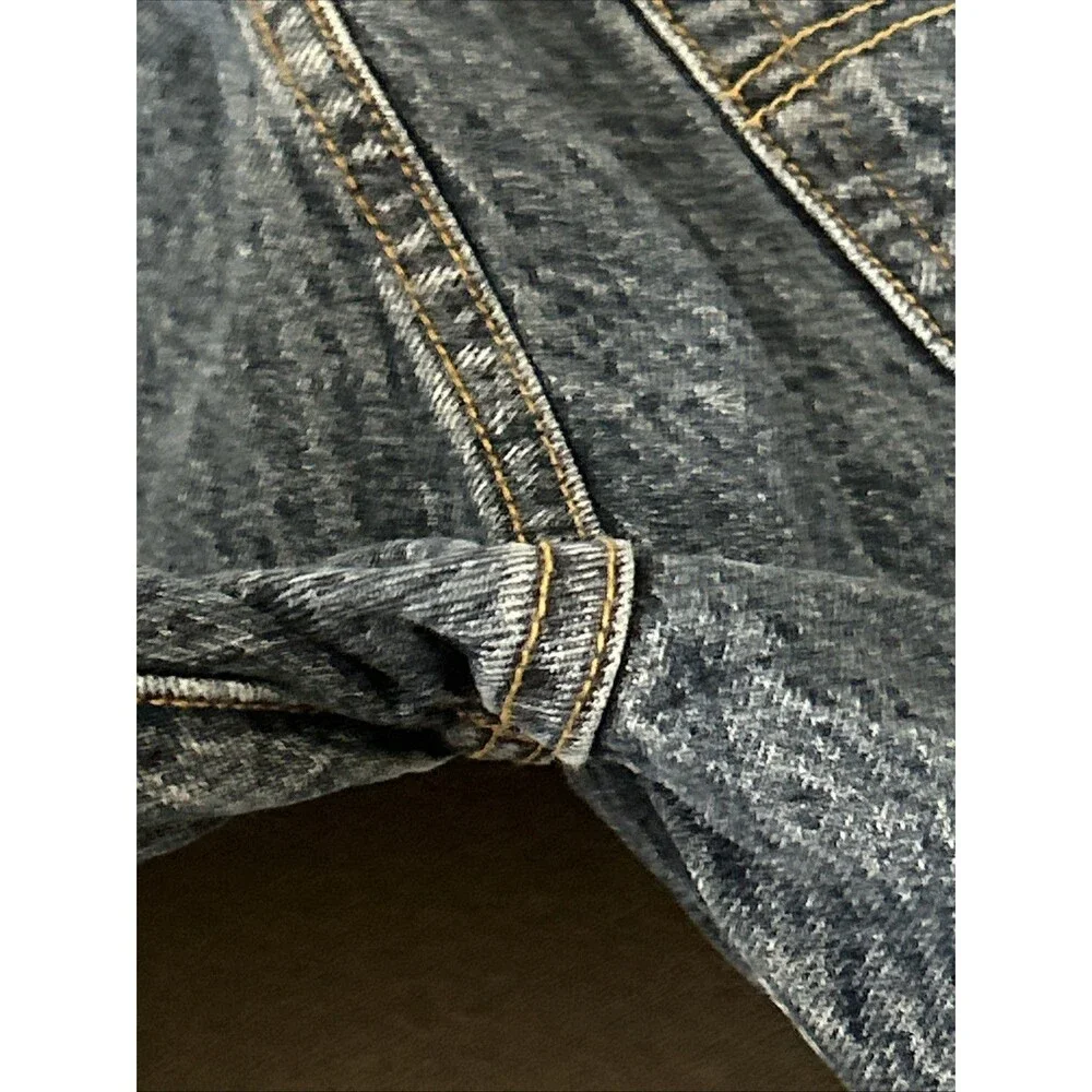 Levi's 501 Men's Straight Leg Button Fly Jeans Blank Tab 32x29